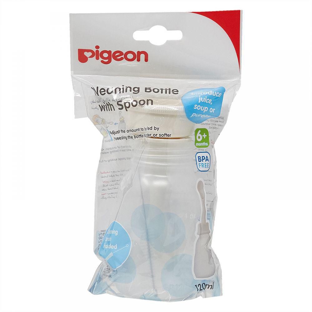 Pigeon Weaning Bottle with spoon uk 120 ml