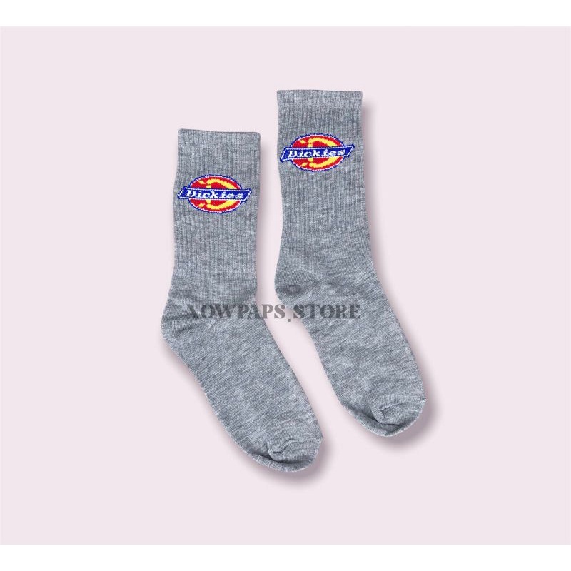 Sock dickies premium brand distro skate sport series warna grey abu abu / Sock dickies premium hiphop