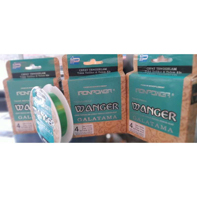 senar pancing ironpower wanger