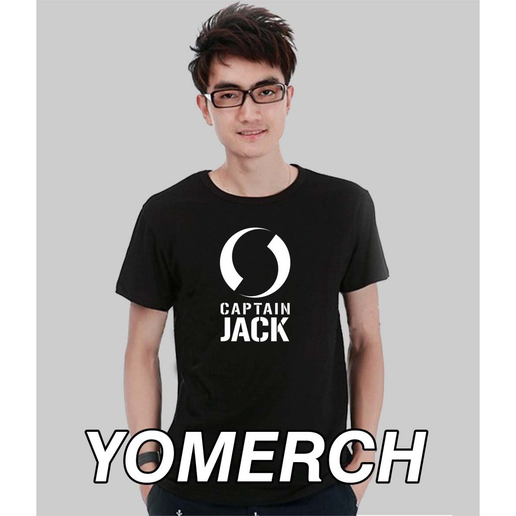Baju Kaos Distro CAPTAIN JACK Must Have Pria  Yomerch
