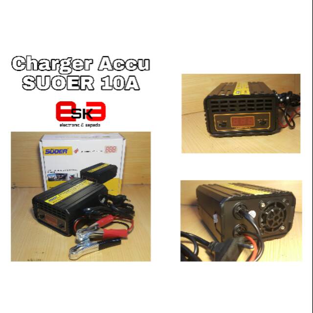Charger Accu SUOER 10Ampere
