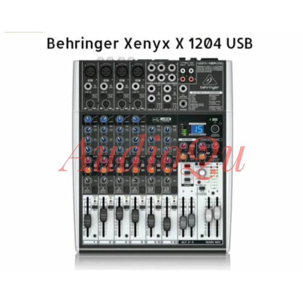 Mixer Audio Behringer XENYX X1204USB/ X 1204USB / X-1204 USB Original