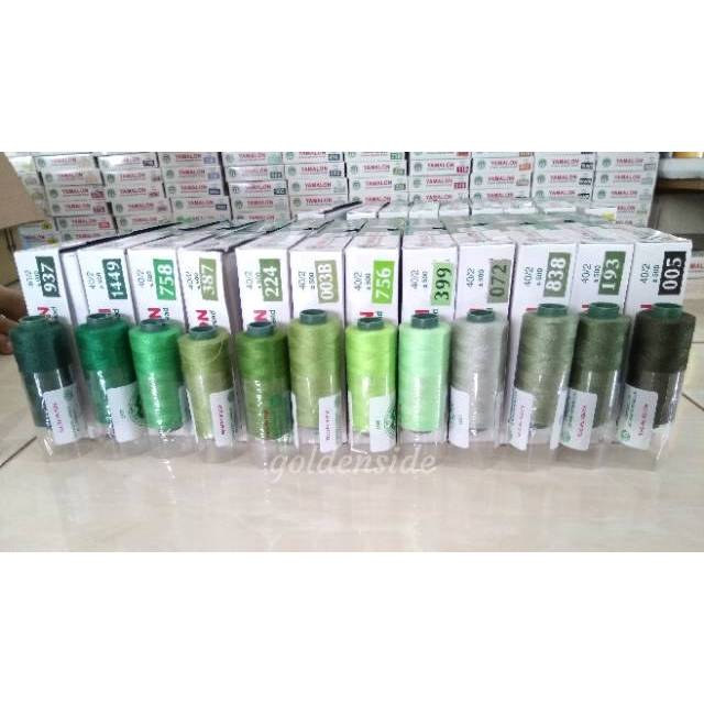 Benang jahit Yamalon 500yard warna warni eceran Shopee Benang jahit Yamalon 500yard warna warni eceran Shopee