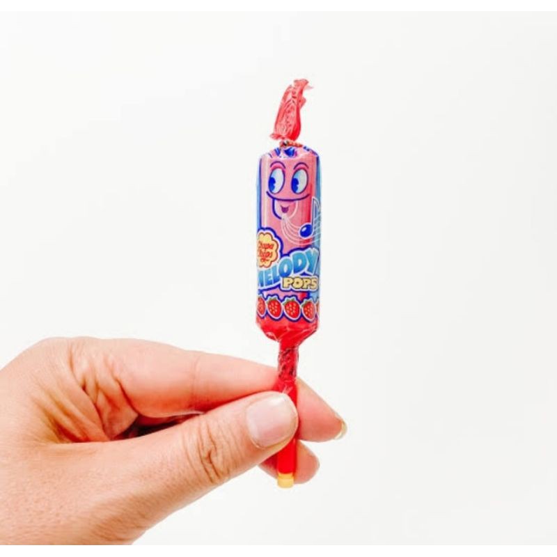 

chupachups melody flute bawahnya bisa ditarik untuk merubah nada