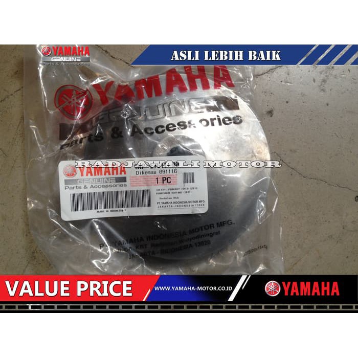 KIPAS PULLY LAWAN RUMAH ROLLER MIO J , MIO GT , SOUL GT ASLI YAMAHA fix