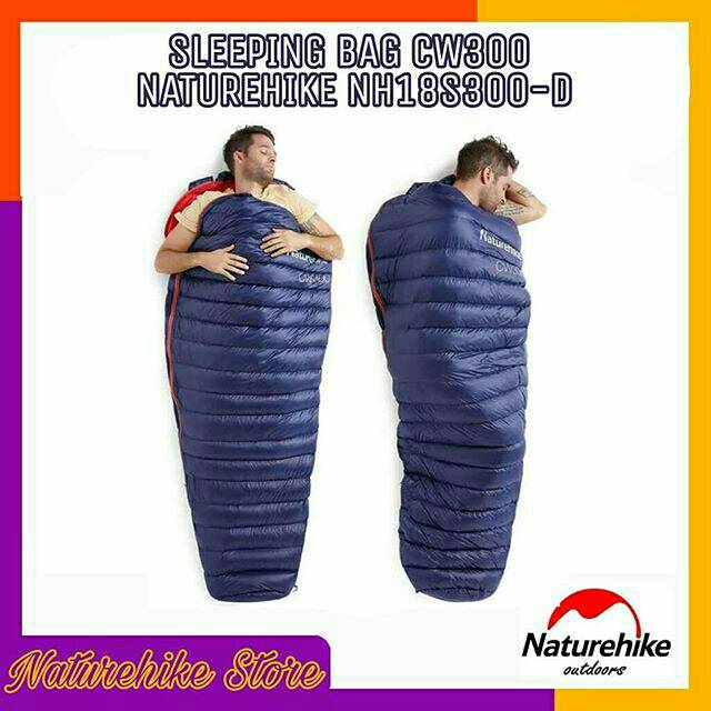 Sleeping Bag Bulu Angsa CW300 Kantong Tidur Naturehike NH18S300-D