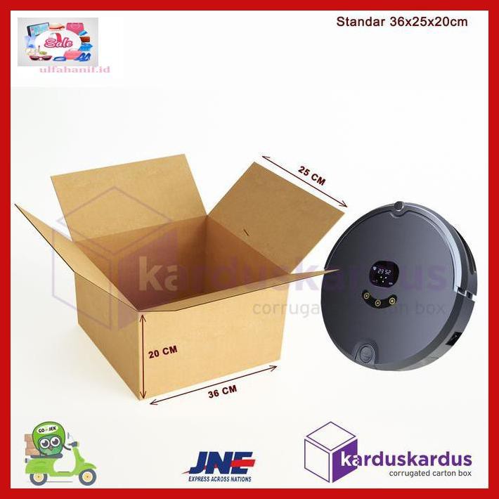 

Fr7T799- Kardus | Box | Karton Packing ( 36 X 25 X 20 ) Polos Baru Ghighk-