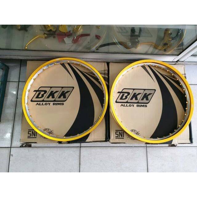 VELG BKK PELK PELEK BKK ORIGINAL THAILAND TWO TONE 2 WARNA ORIGINAL 140X17 160X17 ORI BKK