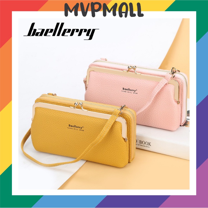 [BISA COD] Tas Selempang Dompet Wanita BAELLERRY YOUNG WILL SHOW Dompet Panjang Tali Original N8599