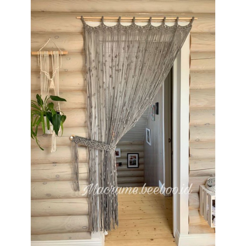macrame curtain