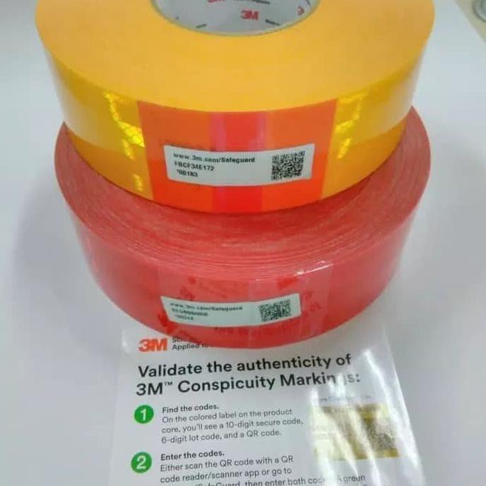 

[[BISA COD]] Lakban Nyalah 3M Yellow Scotchlite Reflective SarangTawon tipe 983-71 BERKUALITAS Kode