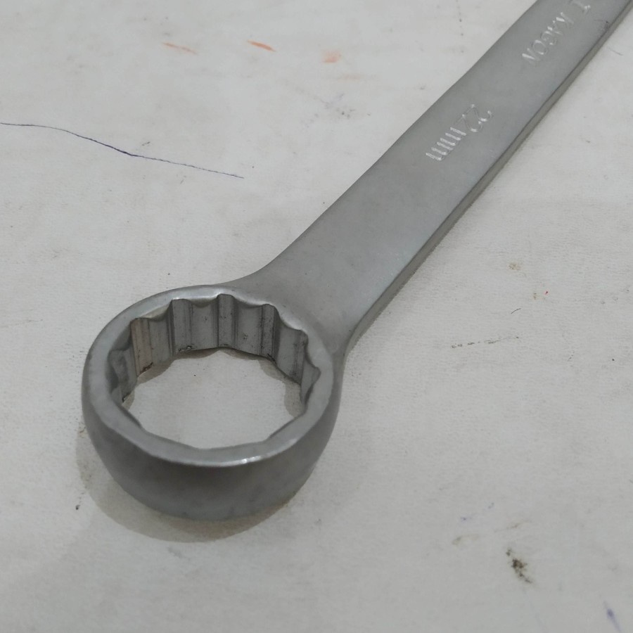 Combination Wrench Kunci Kombinasi Ring Pas 22mm CRV