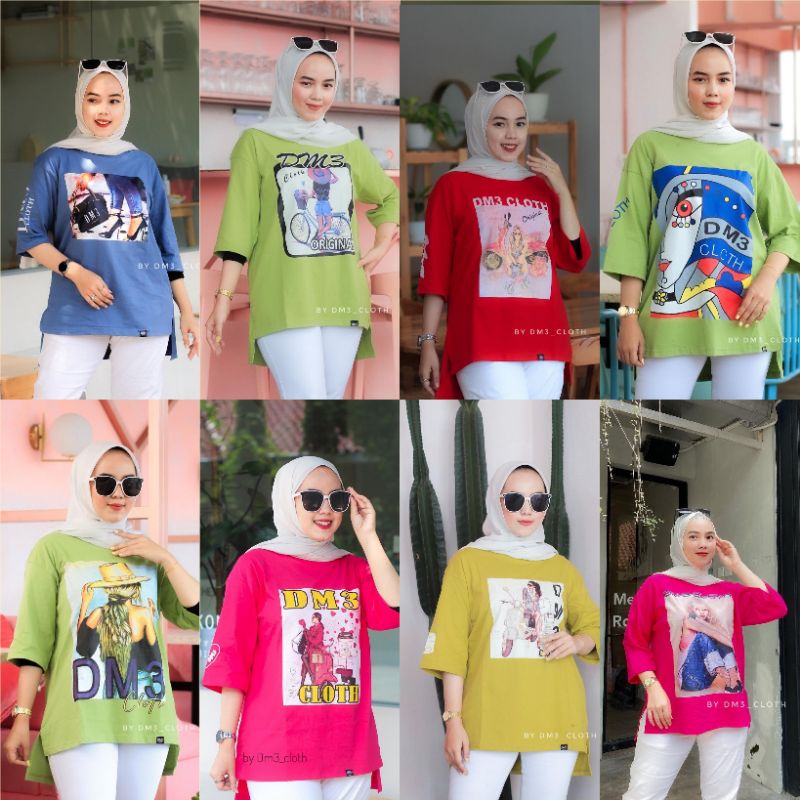 NEW TUNIK PINGUIN OVERSIZE DM3 CLOTH