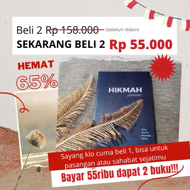 

Buku Planner Muslim Notebook Agenda Full Color Hardcover