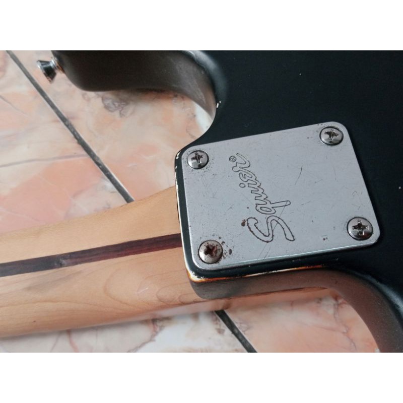 gitar listrik Fender Stratocaster black relic (preloved)