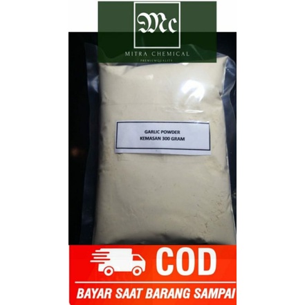 

Bawang putih bubuk murni / Pure garlic powder repack 300 gram