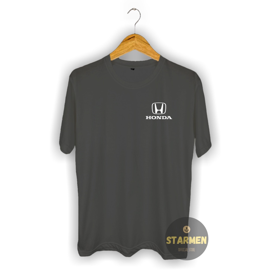 Kaos Distro Pria T-Shirt Motif Kata Kata HONDA MOBIL