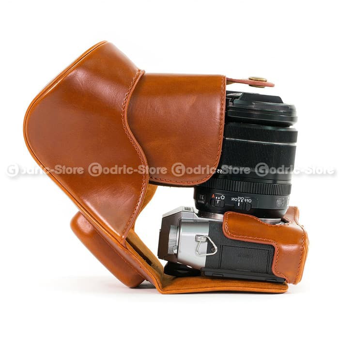 Lucu Fujifilm X-T10 / Xt10 / X-T20 / Xt20 Leather Bag / Case / Tas Kamera Trendi