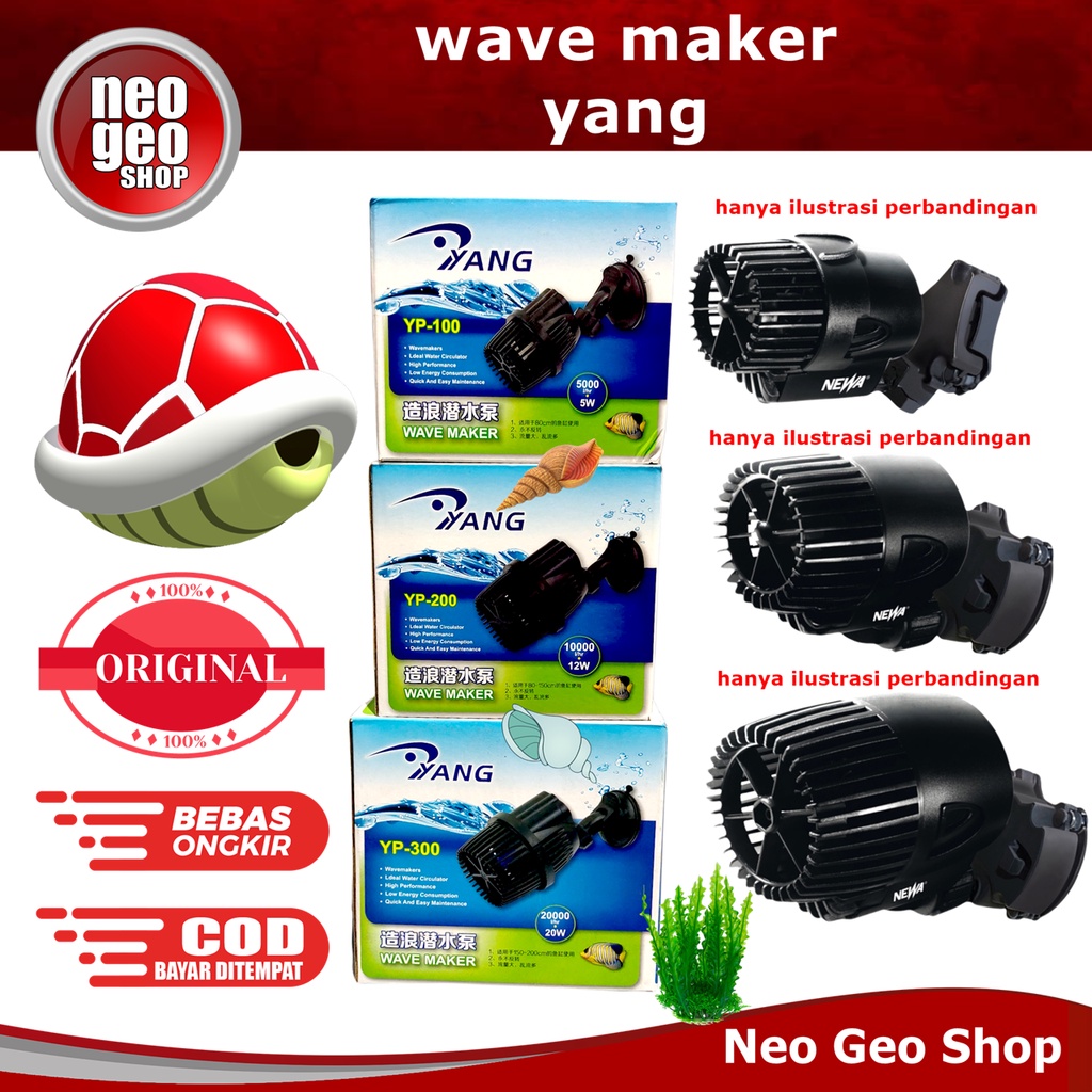 YANG YP 200 YP200 WAVE MAKER MESIN GELOMBANG OMBAK AQUASCAPE AQUARIUM