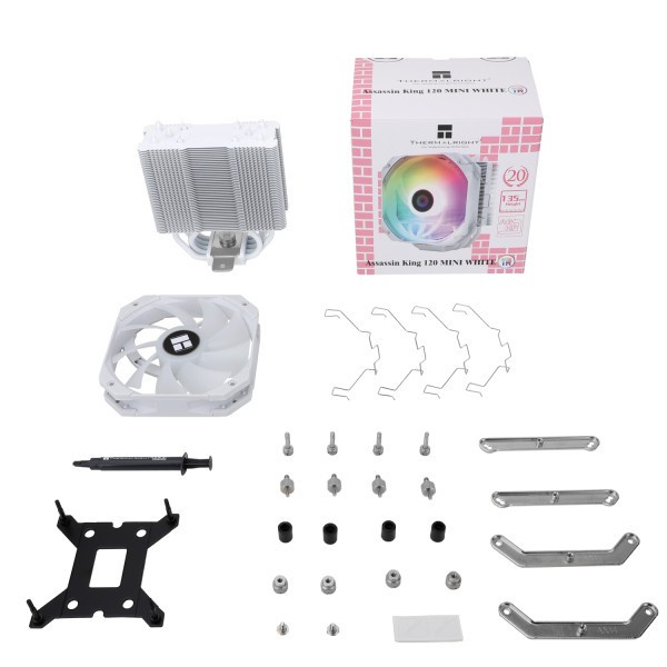 HSF THERMALRIGHT Assassin King 120 Mini WHITE ARGB | Tower CPU Cooler