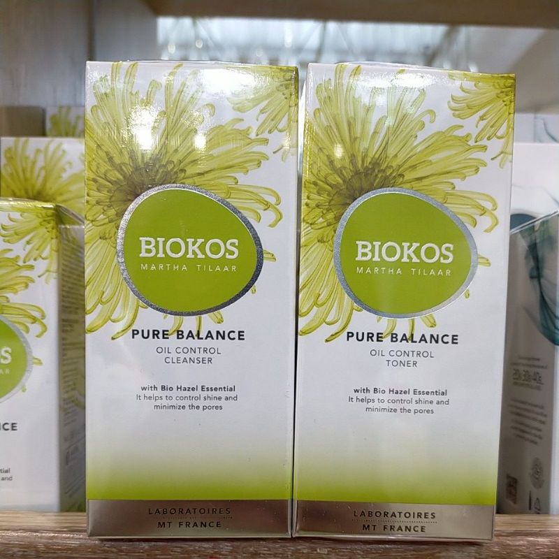 Biokos Pure Balance Oil Control Cleanser dan Toner