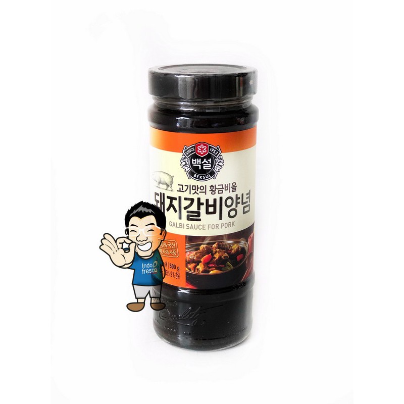 Beksul Korean BBQ Kalbi Sauce Marinade For Pork- Saus bumbu BBQ 500g