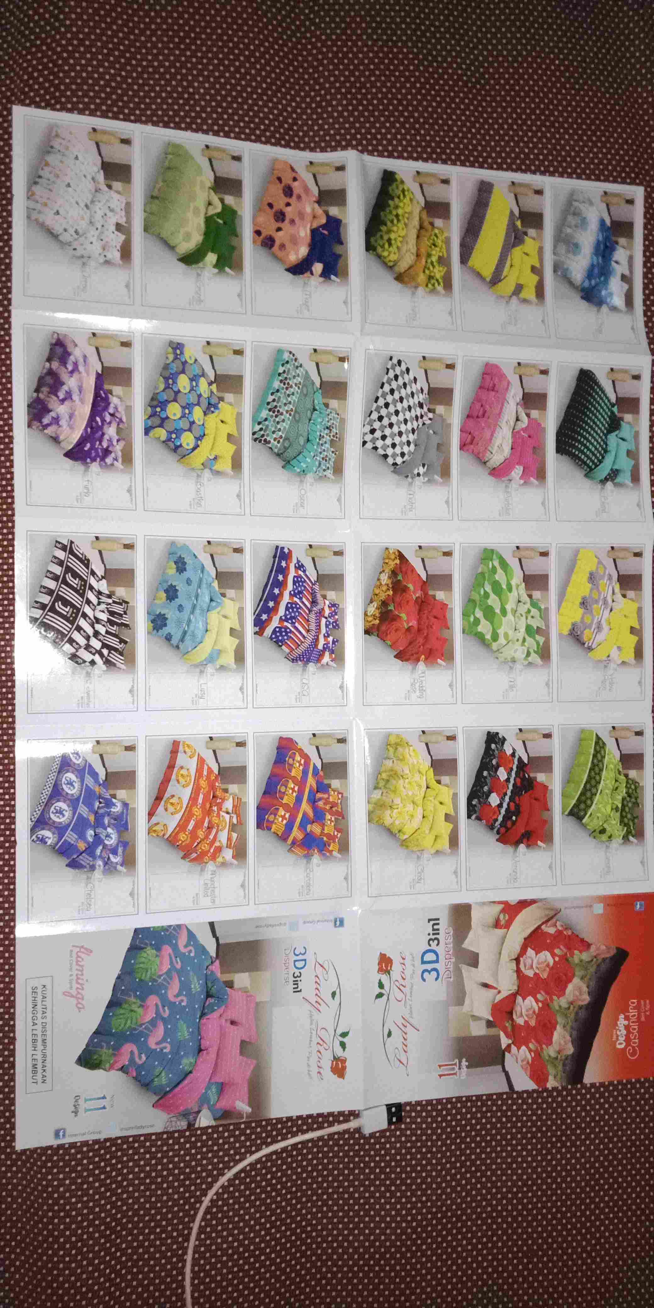 Ladyrose Disperse Keroppi Sprei  120/180*200