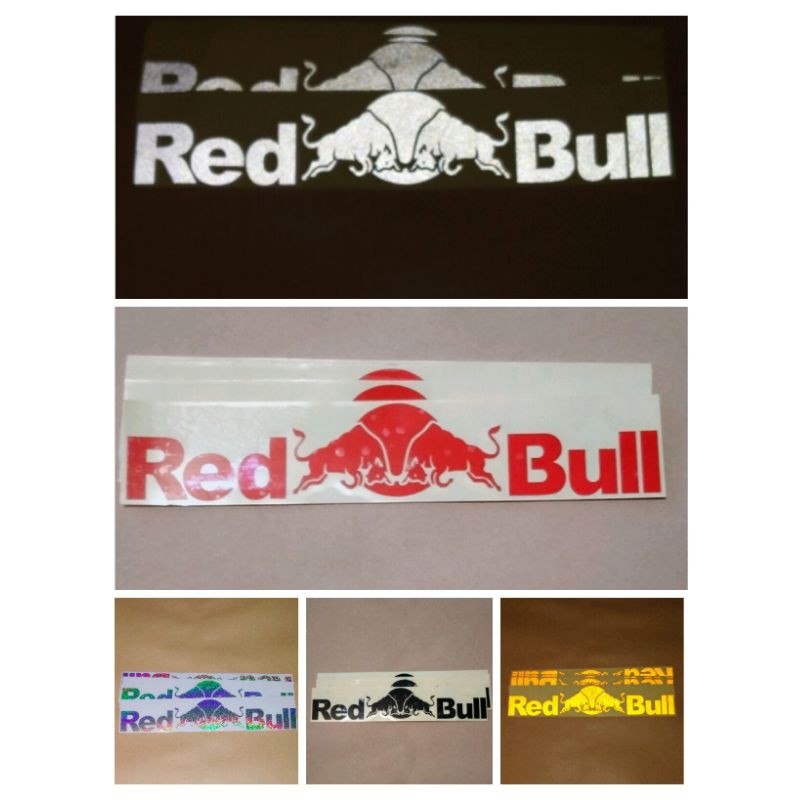 STICKER CUTTING REDBULL STIKER RED BULL