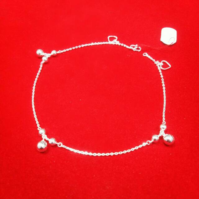 gelang kk perak murni