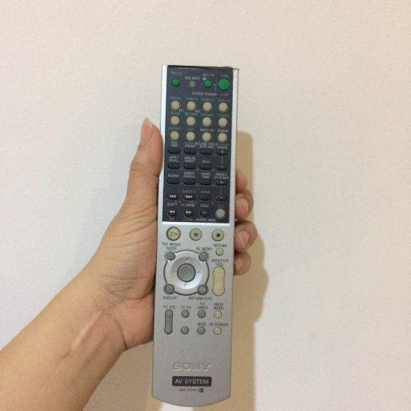 Remote Home Theater Sony AV System RM-PP411