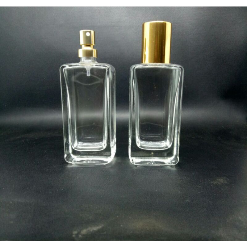 botol parfum v32662 50 ml easy pump gold cap 33 mm lusinan