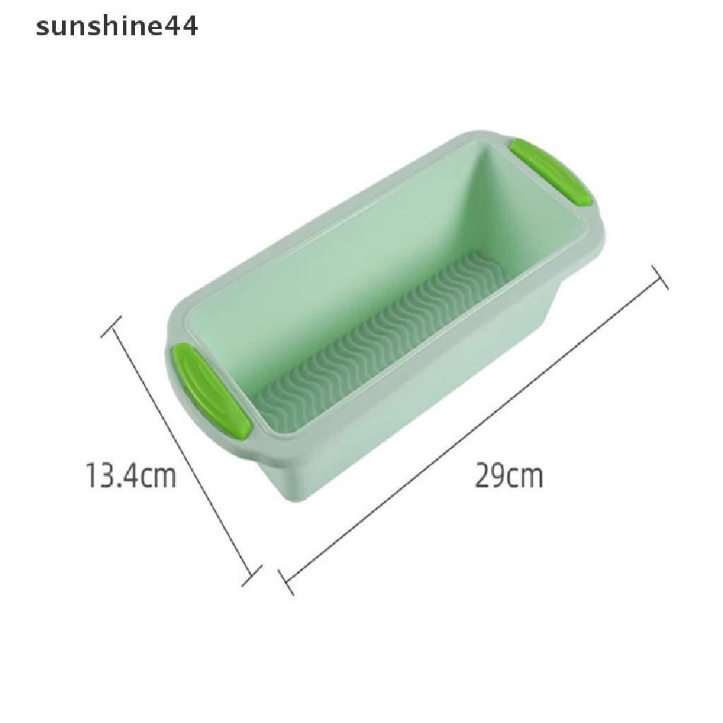 Sunshine Cetakan Roti Panggang Bentuk Persegi Panjang Bahan Silikon