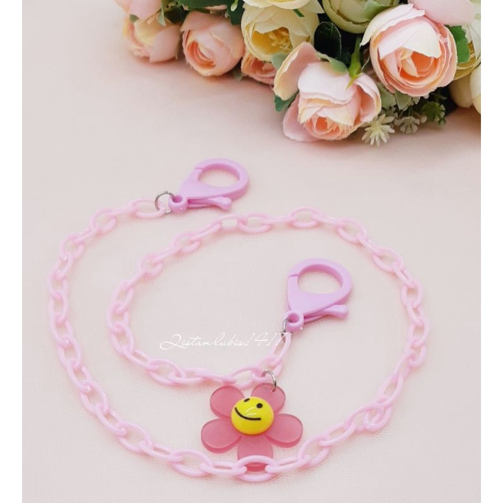 1pcs strap masker fl smile beli 10 free 2