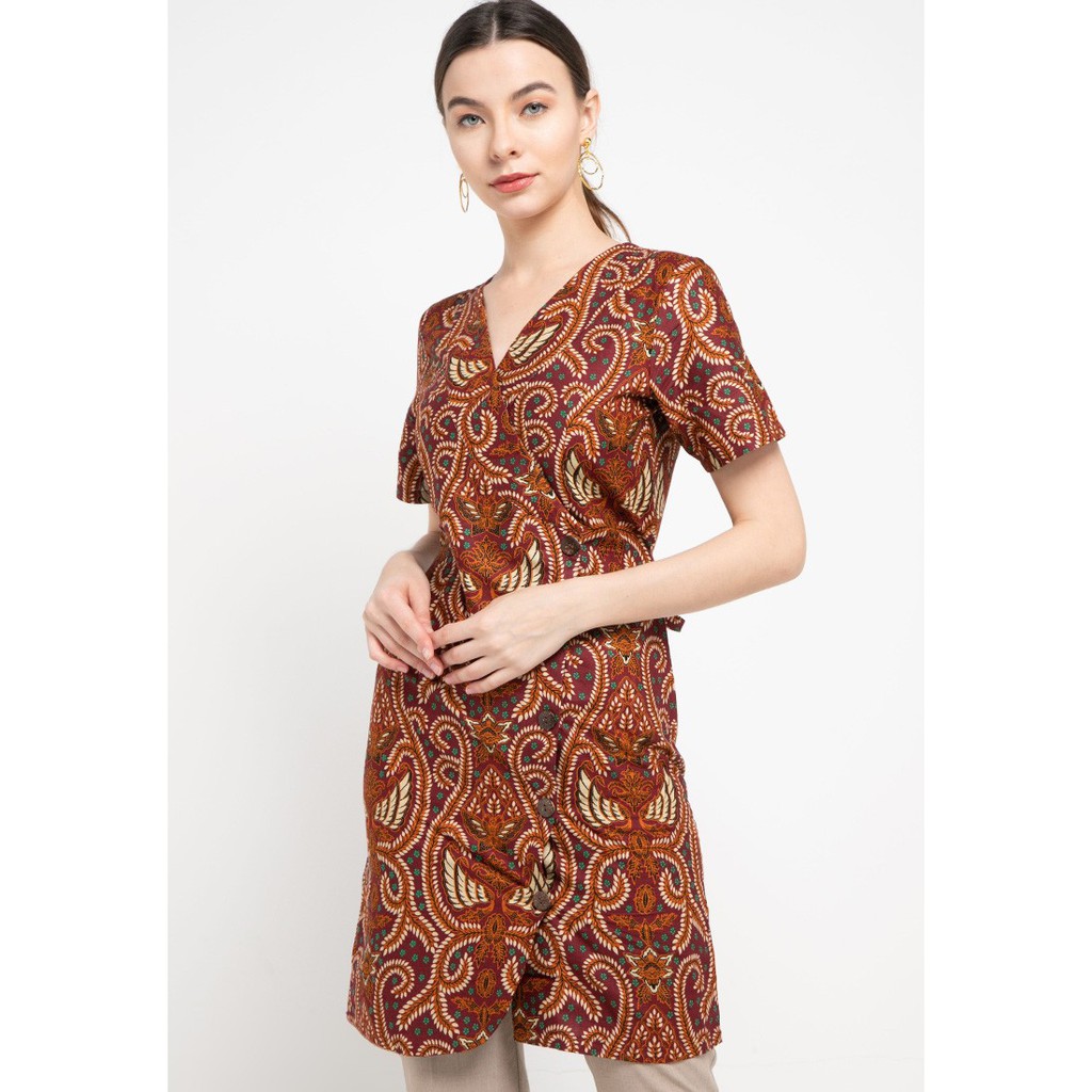 Termurah Arjuna Weda Sackdress Batik Sayap Kencono - Merah Tua xbeGw7hzZDgkW