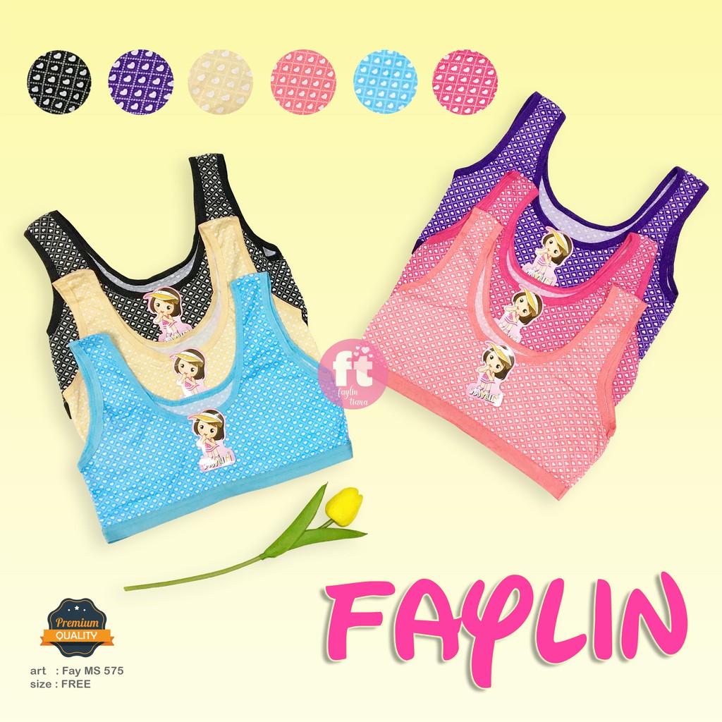 FAYLIN | Miniset Anak Pelajar Full Print / art Fay MS