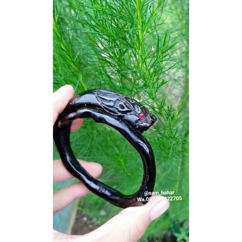 GELANG AKAR BAHAR UKIR MACAN