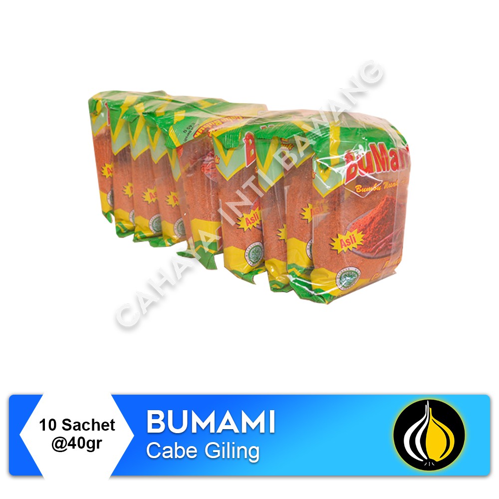 

Bumami Sachet Cabe Rawit Bubuk (HALUS) - Renceng