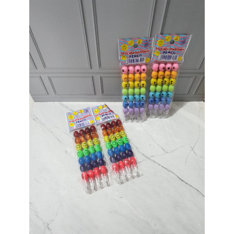 (4pc) pensil lantu bensia model sate/pensil cabut pasang/pensil bongkar-1