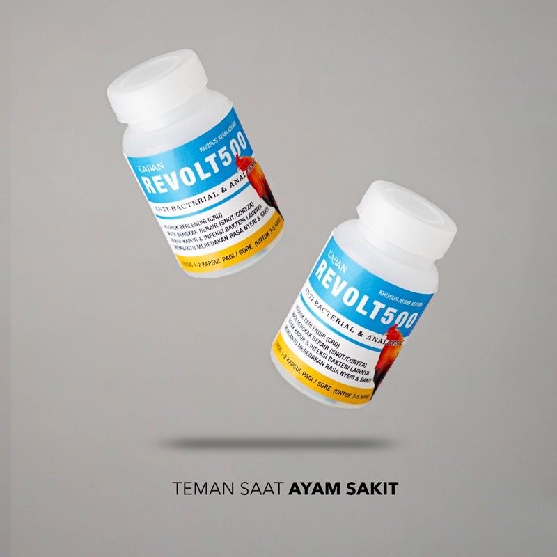 REVOLT500 OBAT AYAM SNOT NGOROK PILEK MENCRET BERAK KAPUR PUTIH