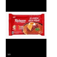 

richeese mie richeese mie goreng level e fire noodle