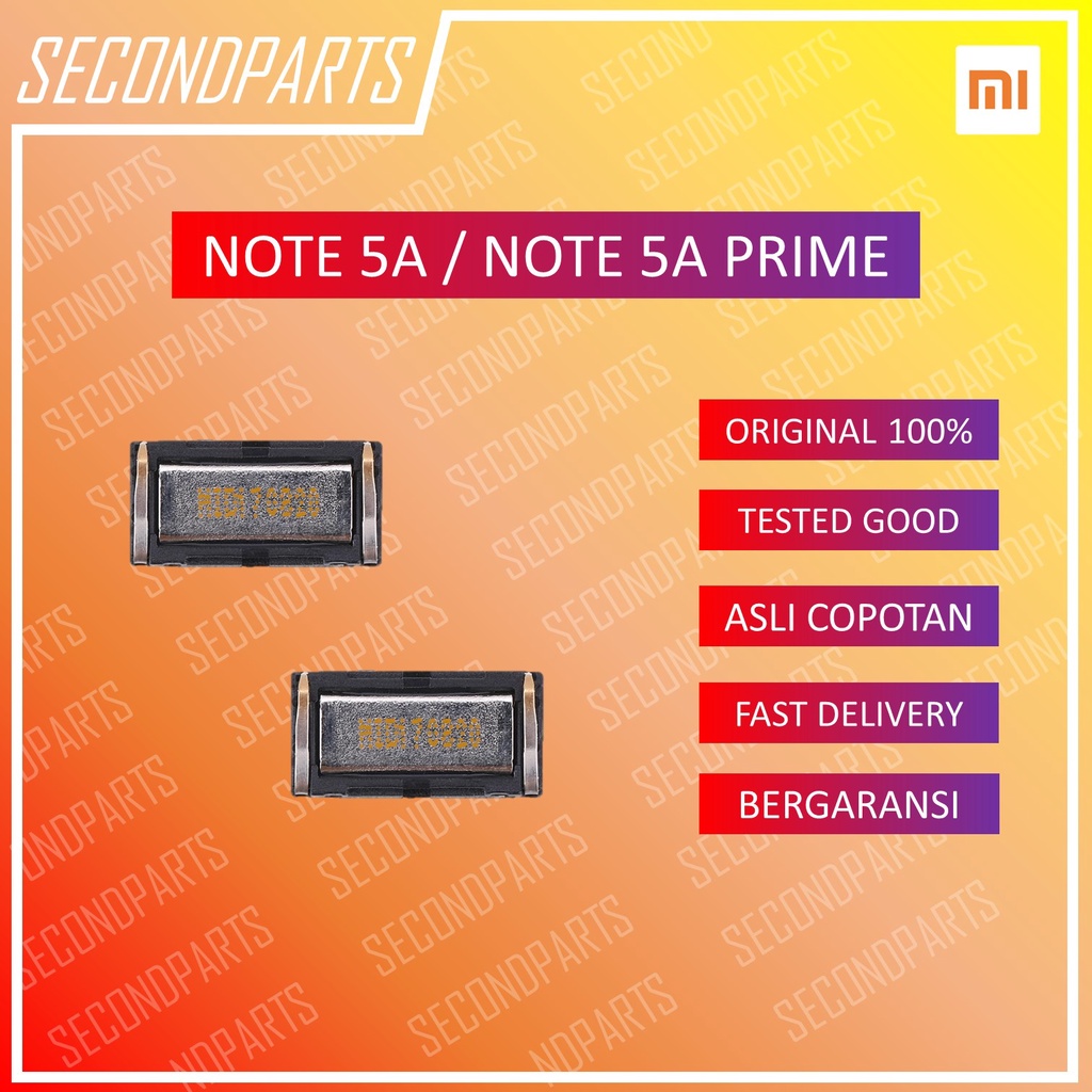 EARPIECE TELPON BUZZER EAR ATAS XIAOMI REDMI NOTE 5A / NOTE 5A PRIME ORIGINAL