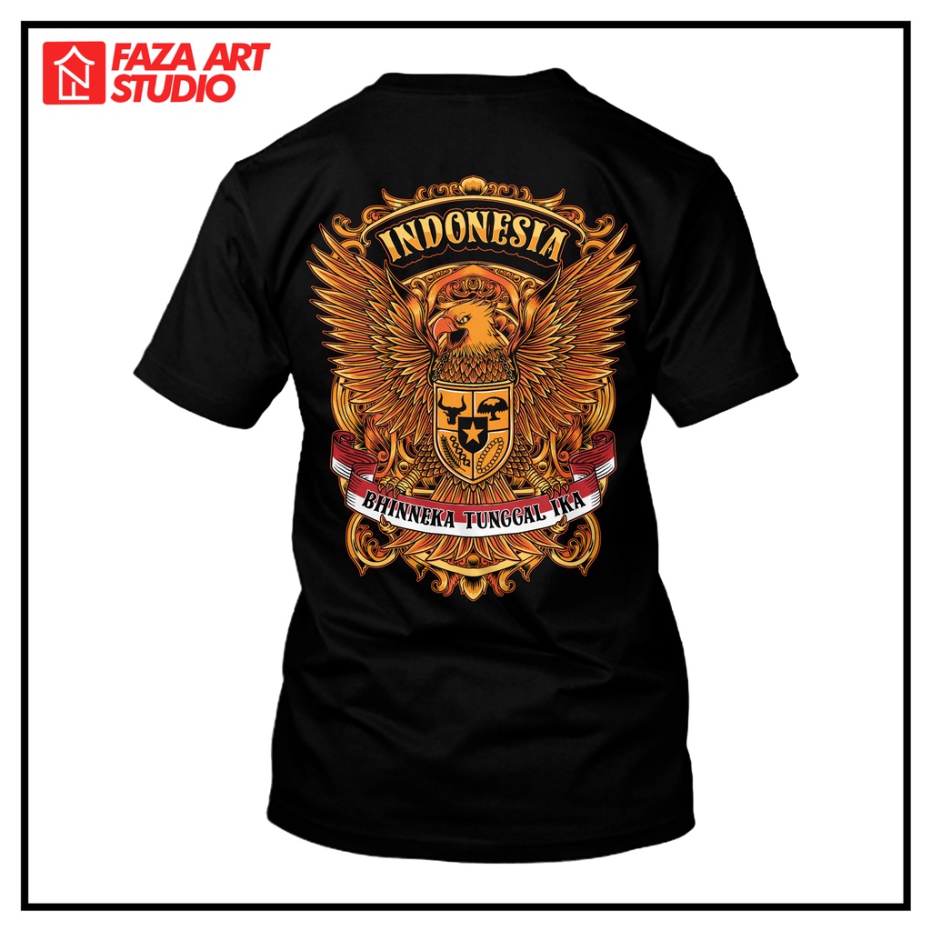 Kaos Indonesia Bhineka Tunggal Ika - Faza