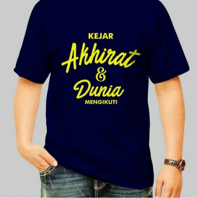 Kaos Kejar Akhirat Dunia Mengikuti Shopee Indonesia