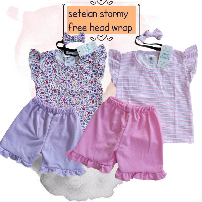 Setelan anak stormy by little Koda (1-4y)