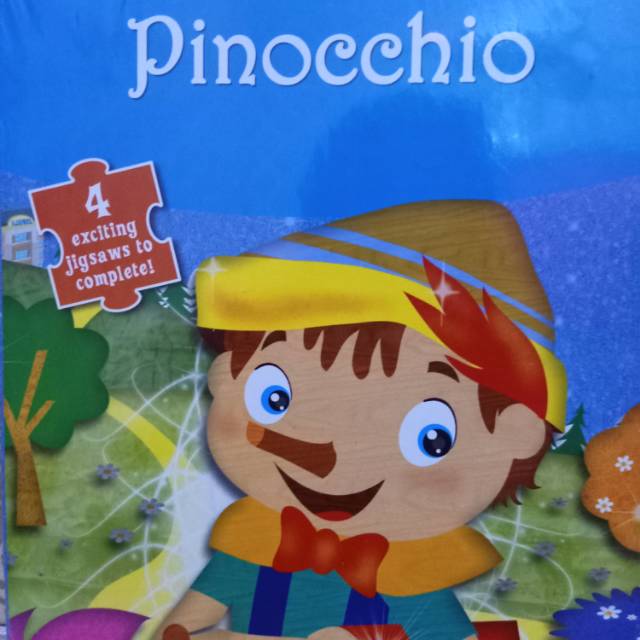 OBRAL Buku BBW Book Jigsaw Puzzle Pinocchio