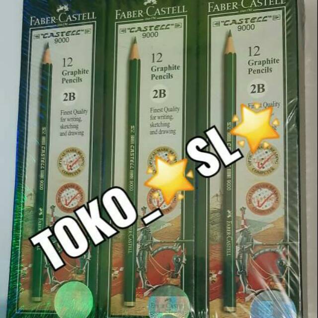 

PENSIL FABER CASTELL 2B LOSINAN