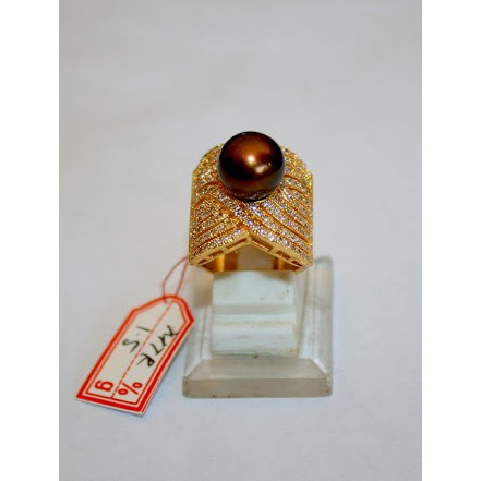 Cincin mutiara tawar asli lombok /mutiara lombok Harga Termurah