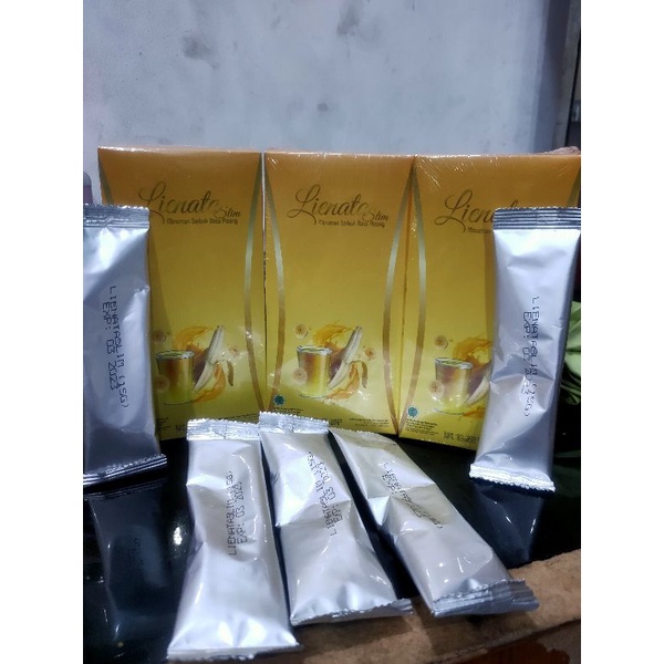 satuan (harga eceran) Lienata slim fiber colagen bpom