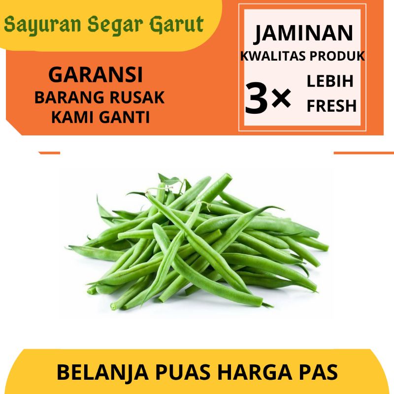 

Sayur Baby Buncis Super Segar Fresh 250gr by Sayuran Segar Garut