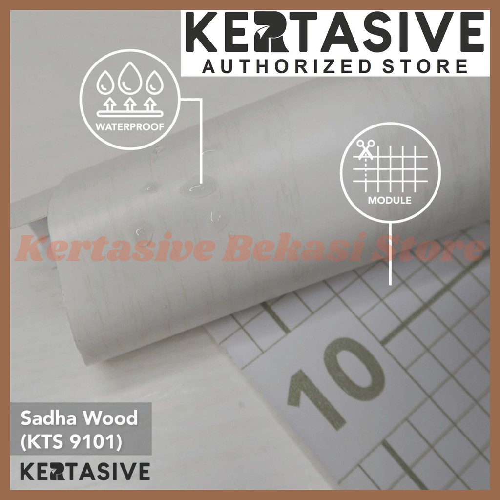 Kertasive Sadha Wood - Pelapis Kayu - Pelapis Dinding
